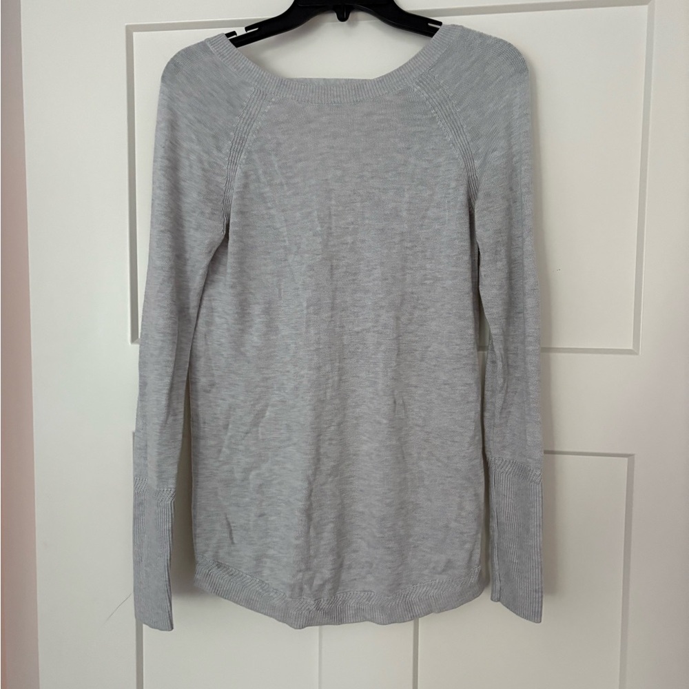 Lululemon Athletica Heather Gray Sweater